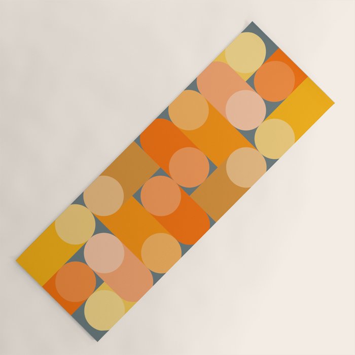 Modern Geometric 87A Yoga Mat Gallery Image 1