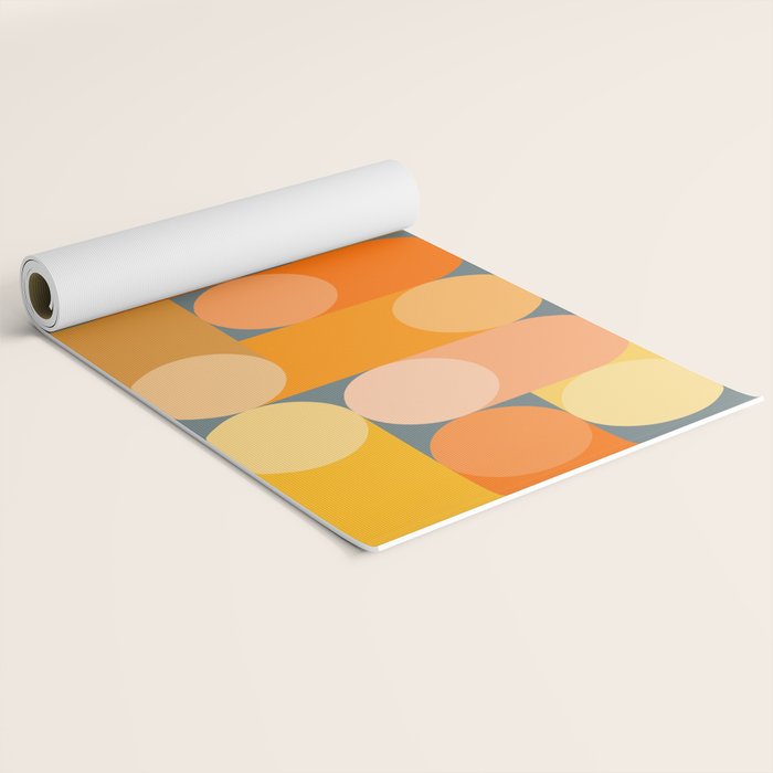 Modern Geometric 87A Yoga Mat Gallery Image 2