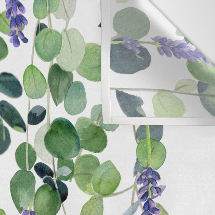 Eucalyptus and Lavender  Wall Tapestry Gallery Image 3