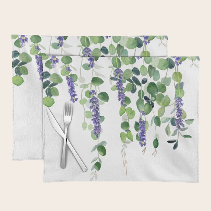 Eucalyptus and Lavender  Placemat Gallery Image 1