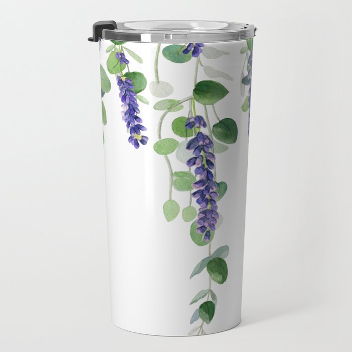 Eucalyptus and Lavender  Travel Mug Gallery Image 3