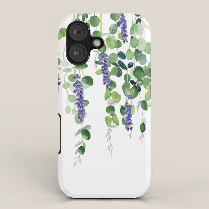 Eucalyptus and Lavender  iPhone Case Gallery Image 1