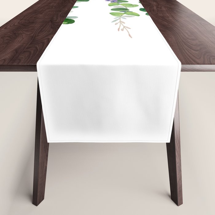 Eucalyptus and Lavender  Table Runner Gallery Image 1