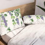 Eucalyptus and Lavender  Pillow Sham Gallery Image 2
