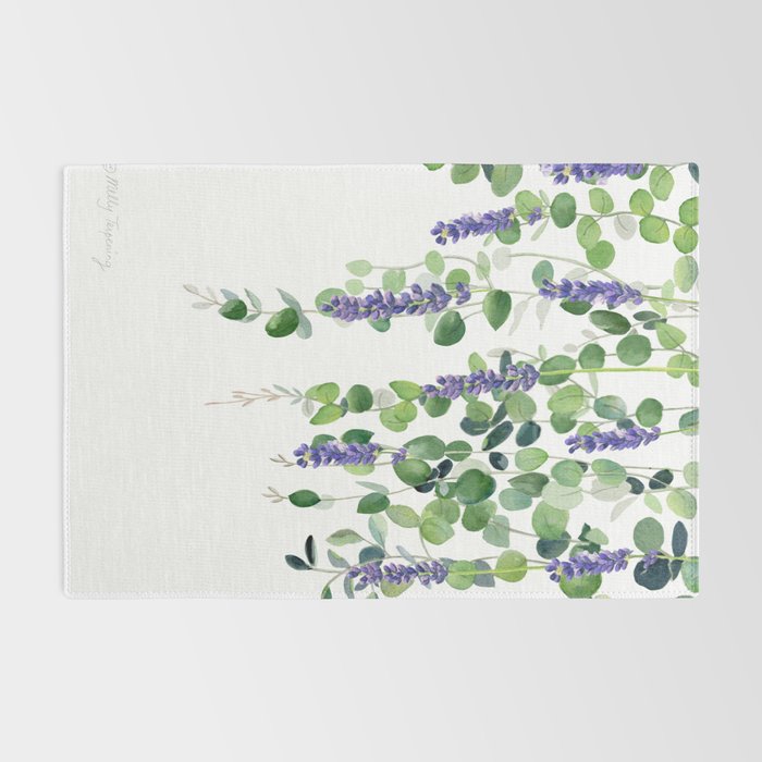 Eucalyptus and Lavender  Rug Gallery Image 2
