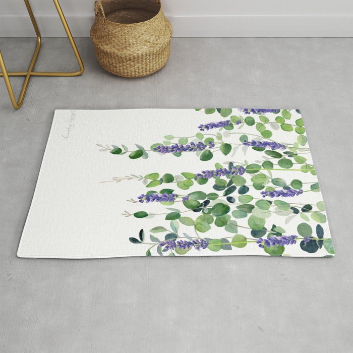 Eucalyptus and Lavender  Rug Gallery Image 1
