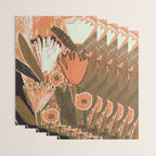 Magic Wildflowers / Orange Wrapping Paper Gallery Image 3