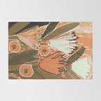 Magic Wildflowers / Orange Rug Gallery Image 2