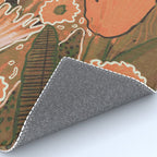 Magic Wildflowers / Orange Rug Gallery Image 4