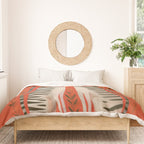 Striped Cat Pair Duvet Cover Gallery Image 3