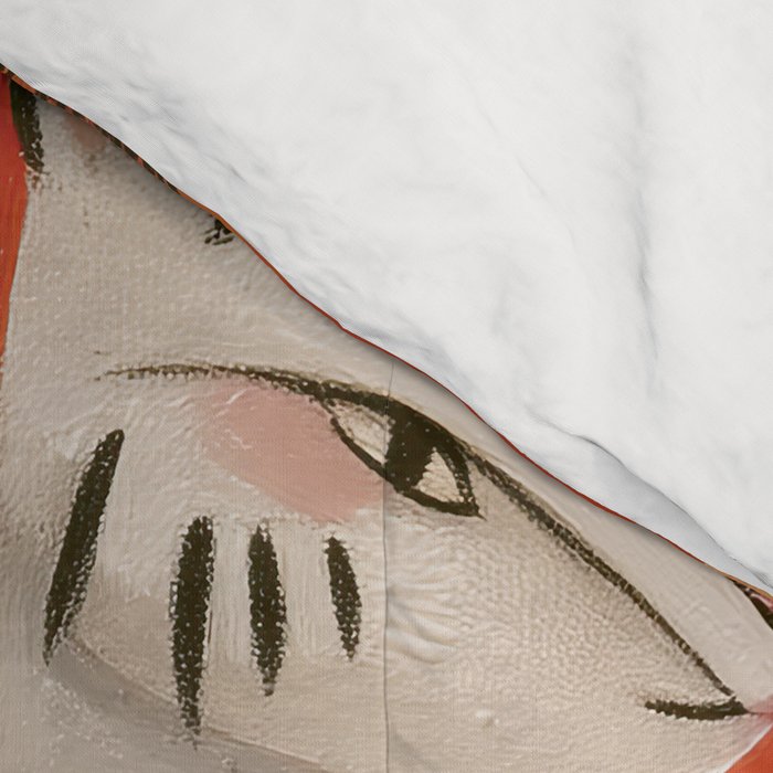 Striped Cat Pair Comforter Gallery Image 4