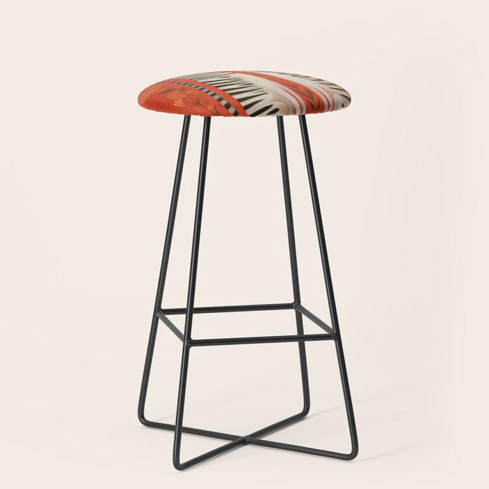 Striped Cat Pair Stool Gallery Image 1