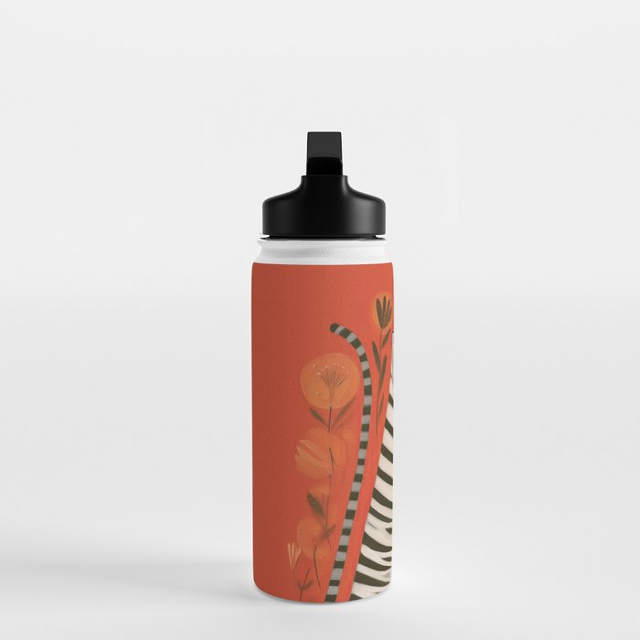 Striped Cat Pair Water Bottle Gallery Image 3