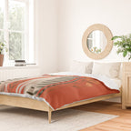 Striped Cat Pair Duvet Cover Gallery Image 2
