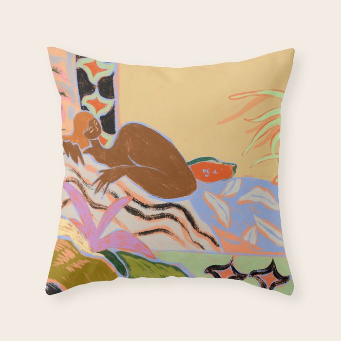 A Moment of Tranquility Throw Pillow Gallery Image 6