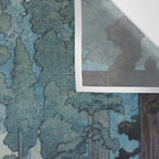 YoshidaToshi Sacred Grove Antique Japanese Woodblock Print  Wall Tapestry Gallery Image 3