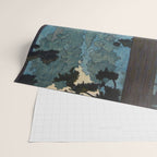 YoshidaToshi Sacred Grove Antique Japanese Woodblock Print  Wrapping Paper Gallery Image 2