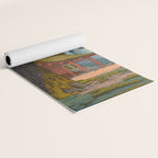 YoshidaToshi Sacred Grove Antique Japanese Woodblock Print  Yoga Mat Gallery Image 2