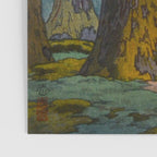 YoshidaToshi Sacred Grove Antique Japanese Woodblock Print  Poster Gallery Image 3