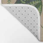 Fern Cats Bath Mat Gallery Image 2