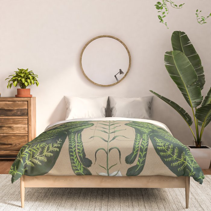 Fern Cats Comforter Gallery Image 3