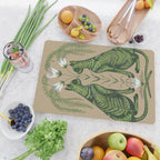 Fern Cats Cutting Board Gallery Image 2