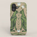 Fern Cats iPhone Case Gallery Image 1