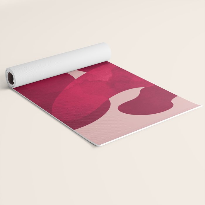 Minimal Abstract Composition 27 Yoga Mat Gallery Image 2