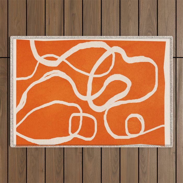 Ether Line 3 Outdoor Rug Gallery Image 1