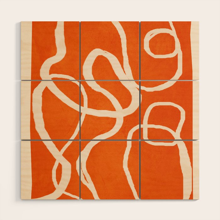 Ether Line 3 Wood Wall Art Gallery Image 1