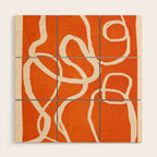 Ether Line 3 Wood Wall Art Gallery Image 1