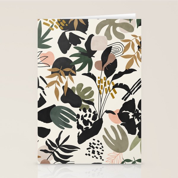 Modern simple jungle 52 Stationery Card Gallery Image 1