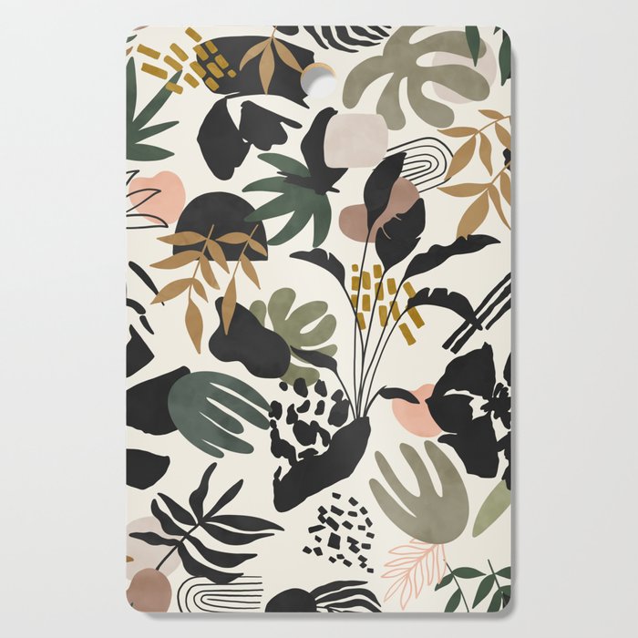Modern simple jungle 52 Cutting Board Gallery Image 1