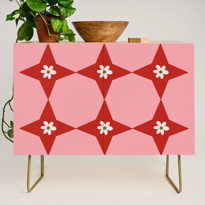 Flower Tile I Credenza Gallery Image 1