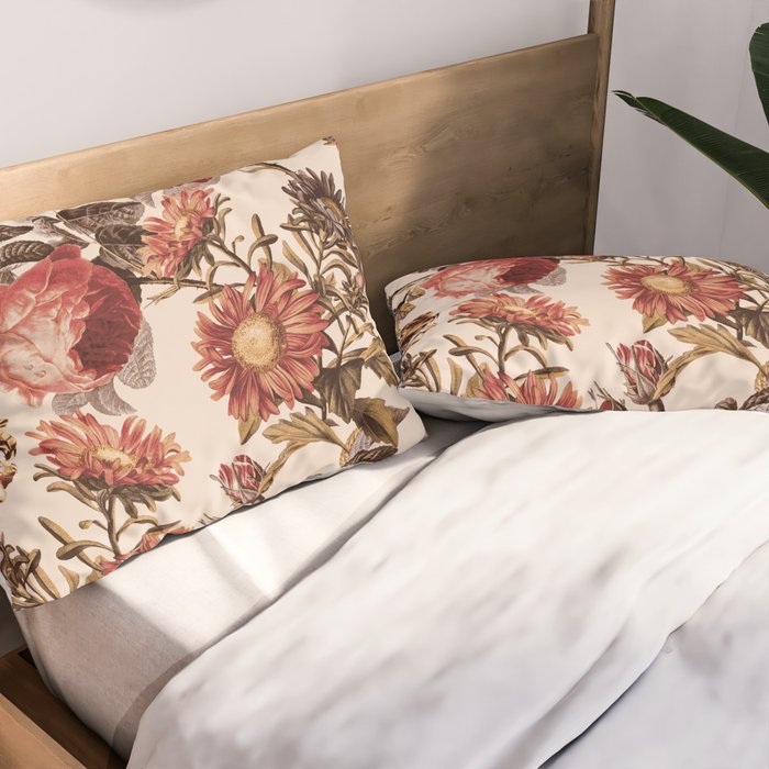 Vintage Garden VI Pillow Sham Gallery Image 2