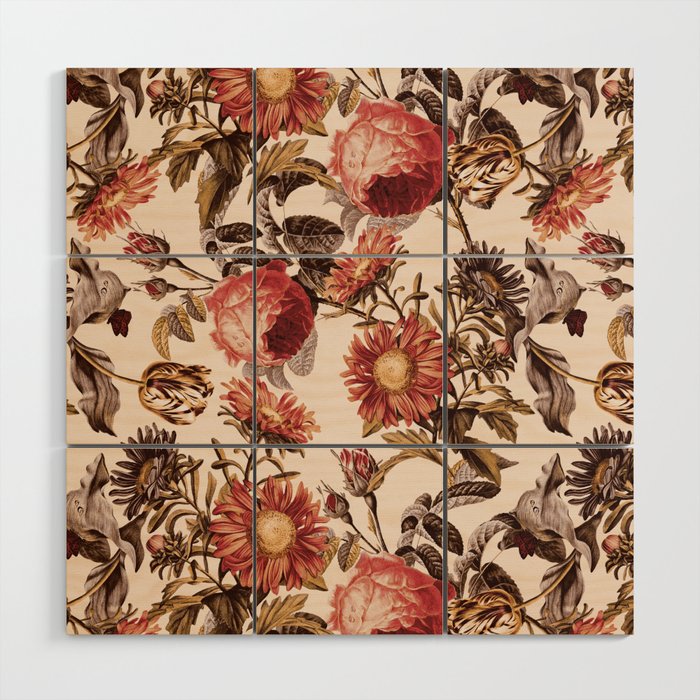 Vintage Garden VI Wood Wall Art Gallery Image 1