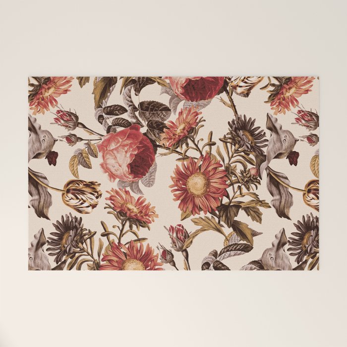 Vintage Garden VI Welcome Mat Gallery Image 1