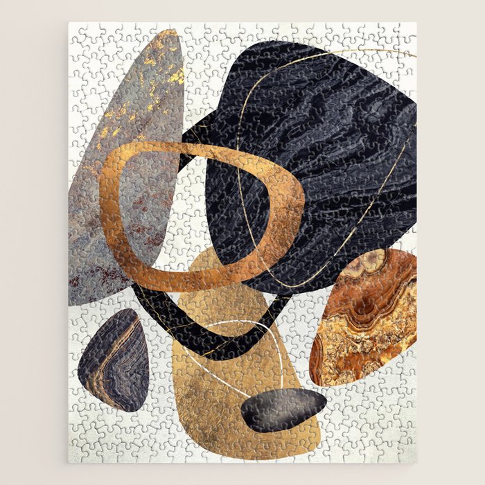 Abstract Pebbles III Jigsaw Puzzle Gallery Image 1