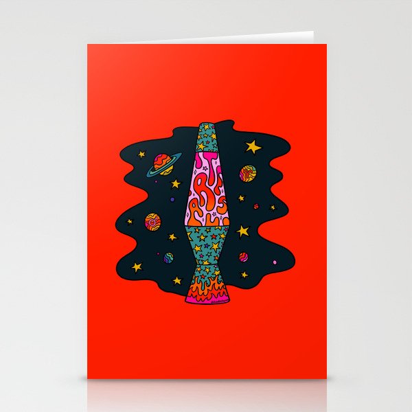 Aries Lava Lamp Stationery Card Gallery Image 2