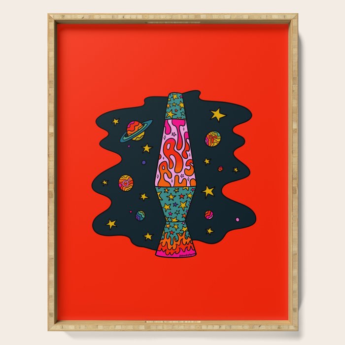 Aries Lava Lamp Serving Tray Gallery Image 1