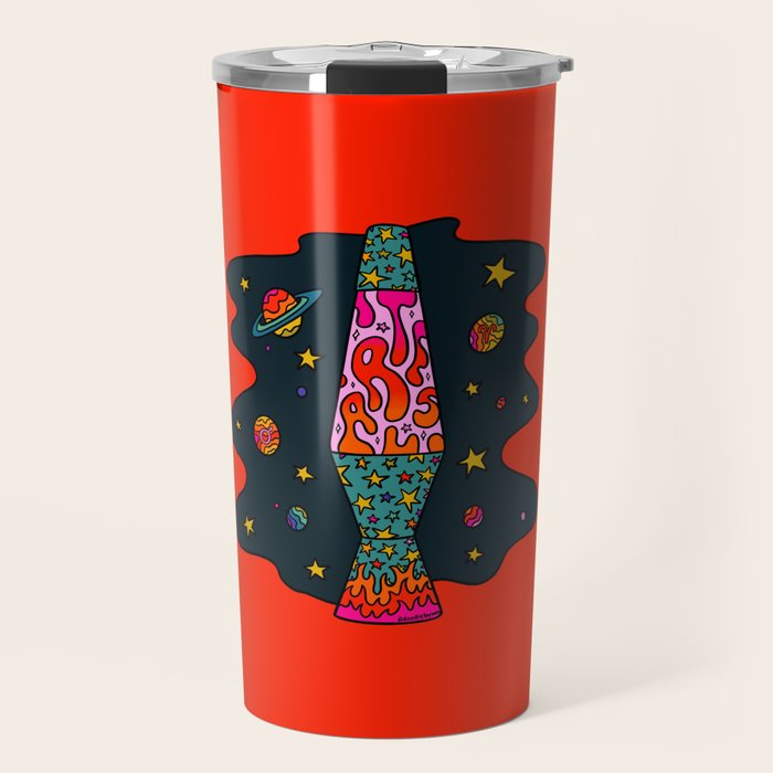 Aries Lava Lamp Travel Mug Gallery Image 1