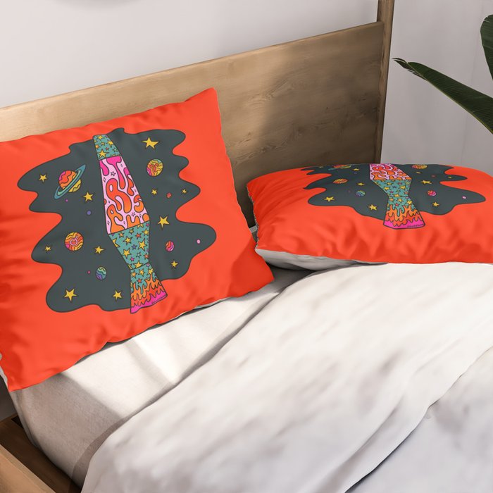 Aries Lava Lamp Pillow Sham Gallery Image 2