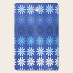 Ombre Abstract Daisies on Cobalt Blue Cutting Board Gallery Image 1