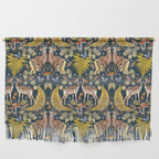 Deer Reflection at Night A Wall Hanging Gallery Image 1