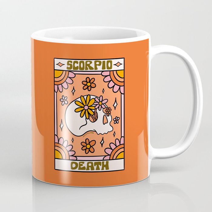 Scorpio Tarot Card Coffee Mug Gallery Image 1