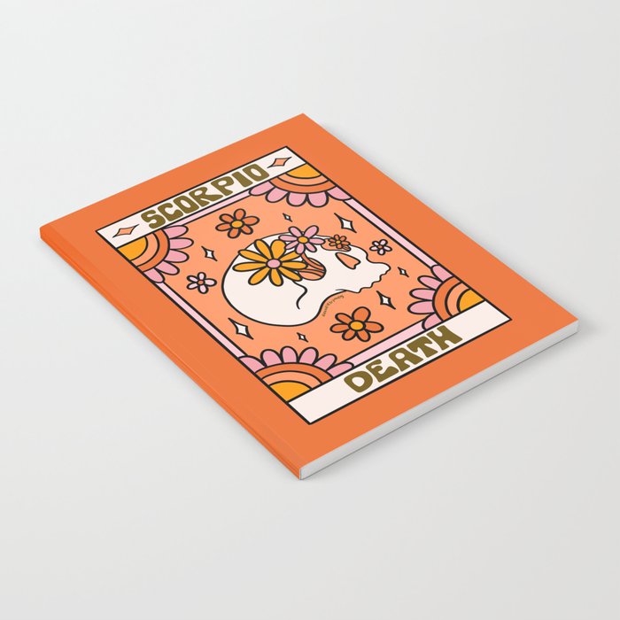 Scorpio Tarot Card Notebook Gallery Image 2