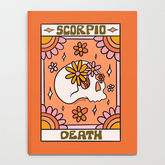 Scorpio Tarot Card Notebook Gallery Image 4