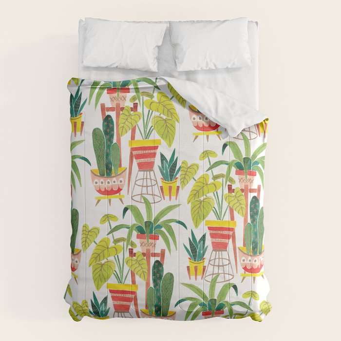 Happy Plants Happy Home Comforter Gallery Image 6