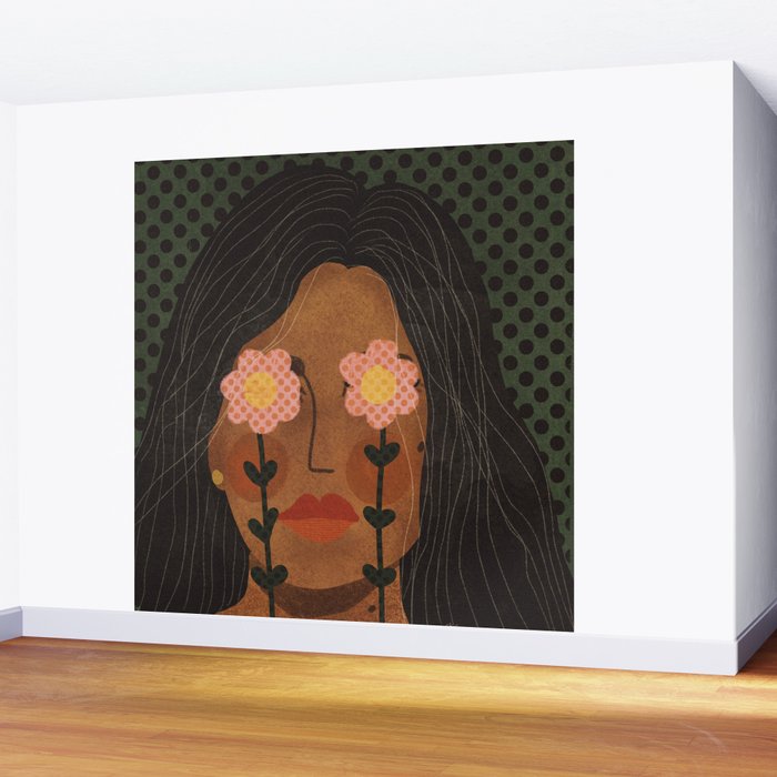 Future is Floral Wall Mural Gallery Image 2