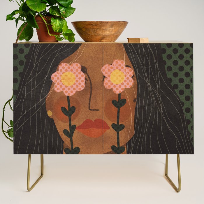 Future is Floral Credenza Gallery Image 1
